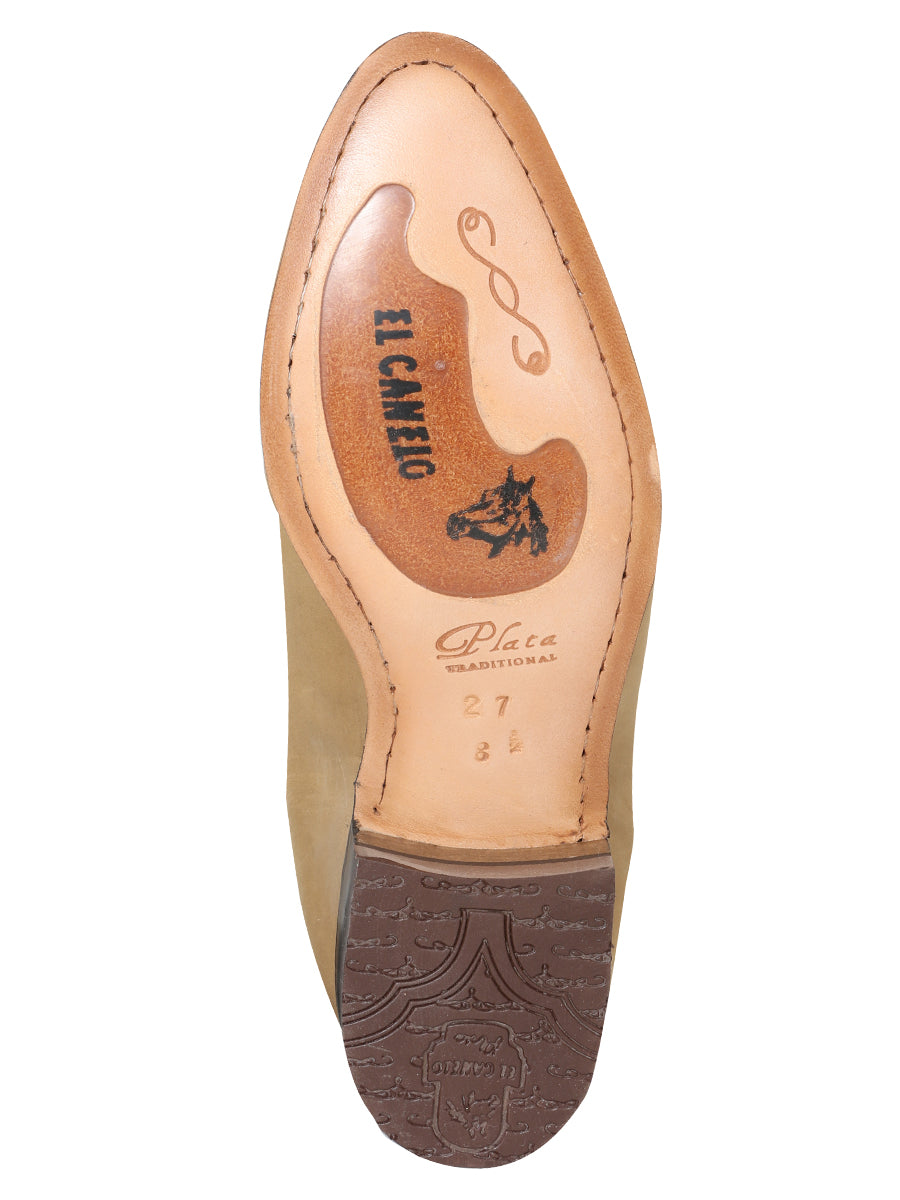 El Canelo - Charro Ankle Boot - Atlas Sand 228