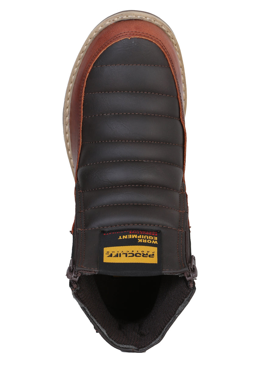 Bota de trabajo Procliff Pull Up - Vino 35205
