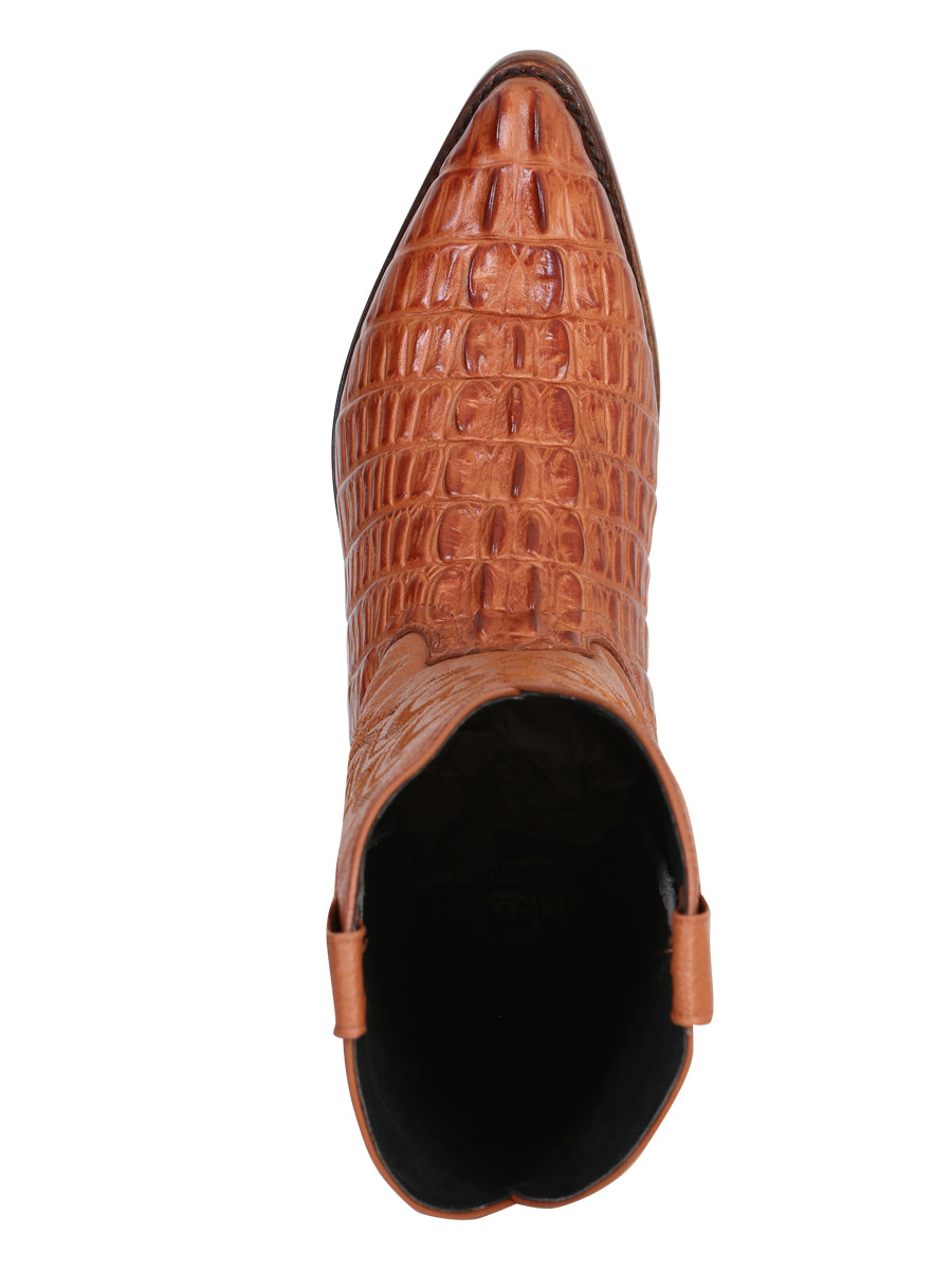 Bota cowboy El Señor de los Cielos - Caiman - Cognac 40841