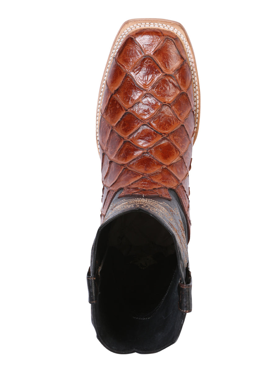 Bota Rodeo El General - Imitación Pirarucu - Cognac 41793
