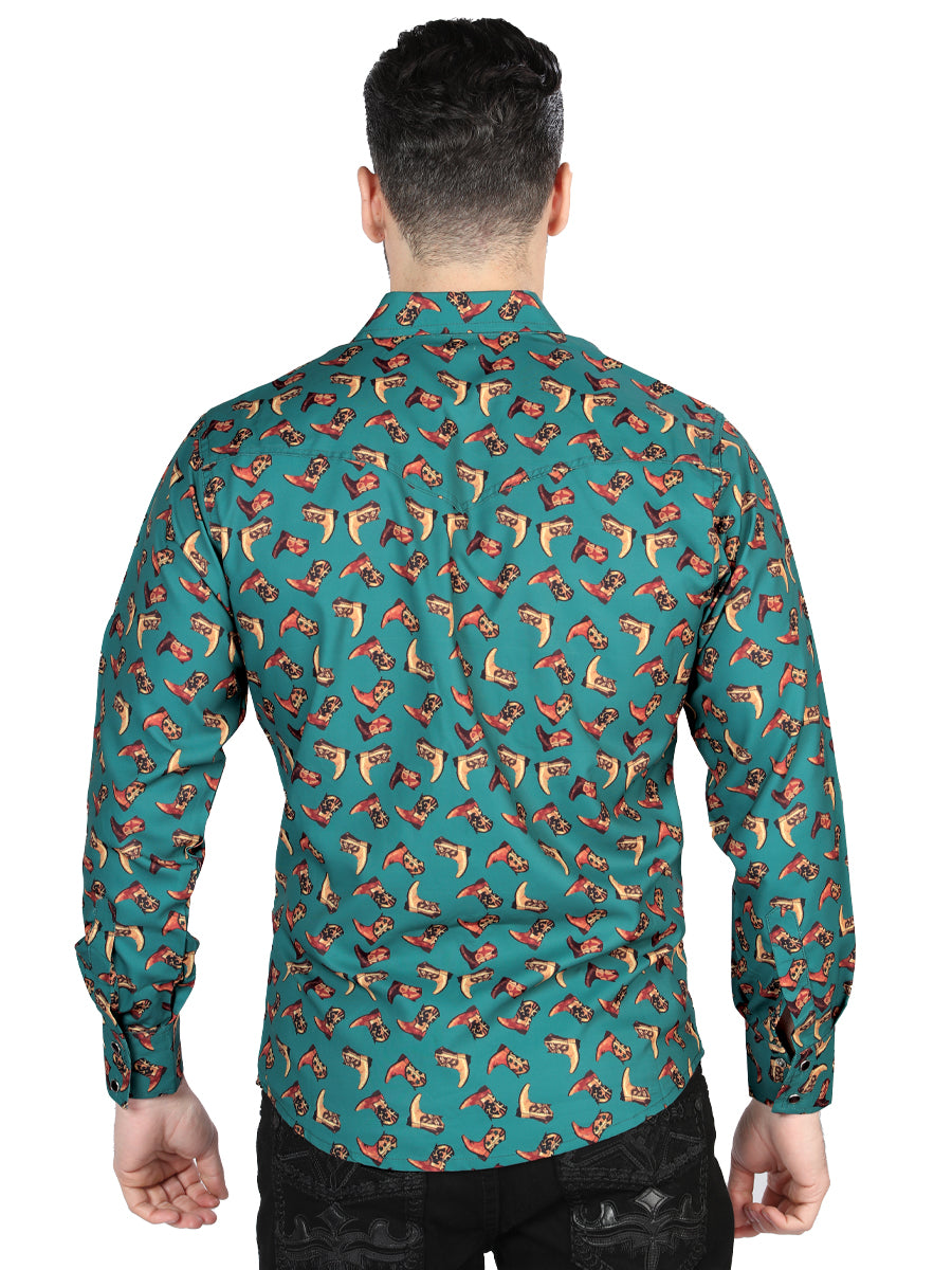 Camisa vaquera El General - Azul oscuro 44319