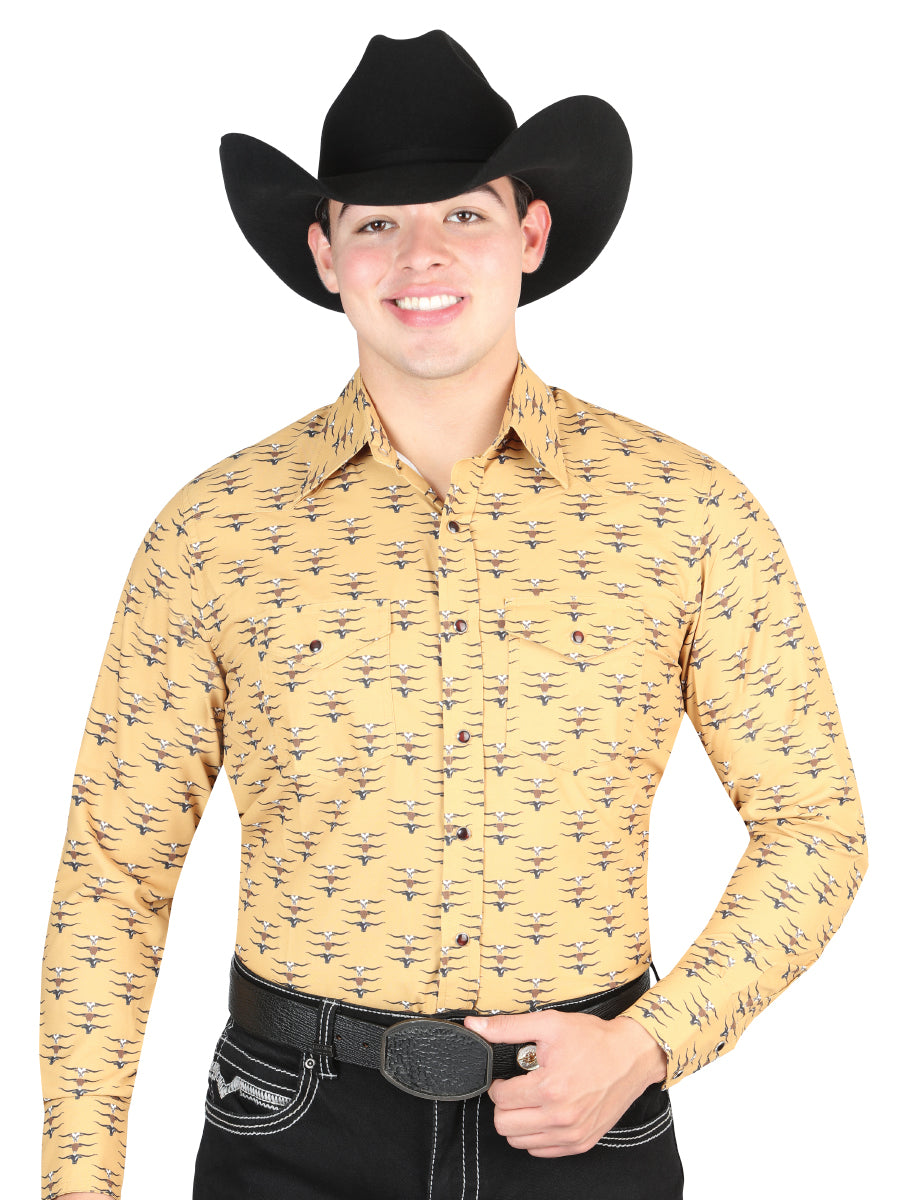 Camisa vaquera amarilla El General 44323