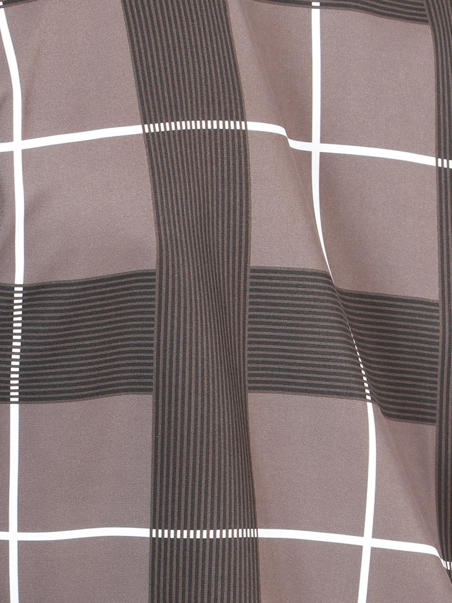 Camisa informal de manga larga gris El General 44602