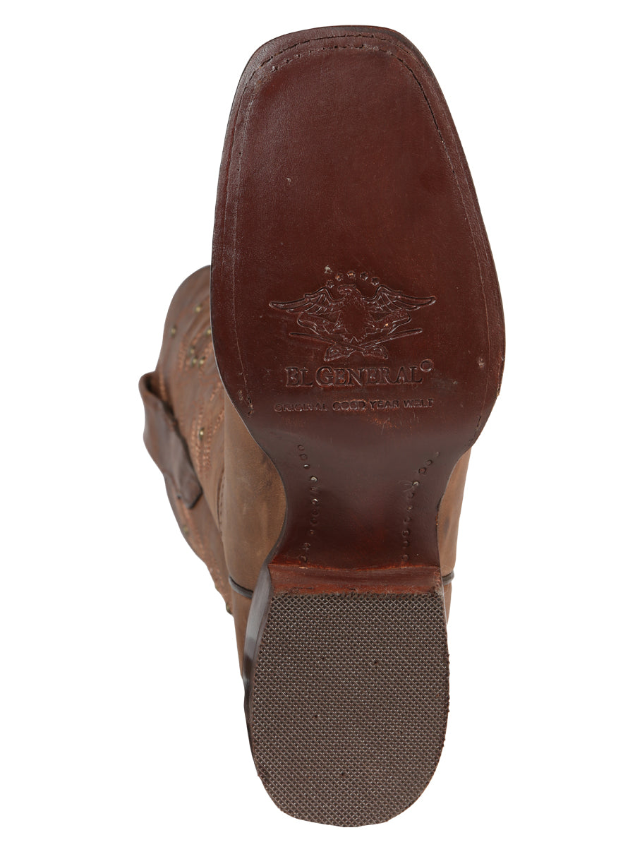 Bota Rodeo para Mujer El General - Marrón Alazan 44853