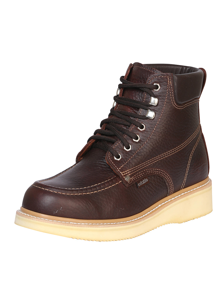 Bota de trabajo para hombre Establo - Bull Fight Shedron con cordones 91203