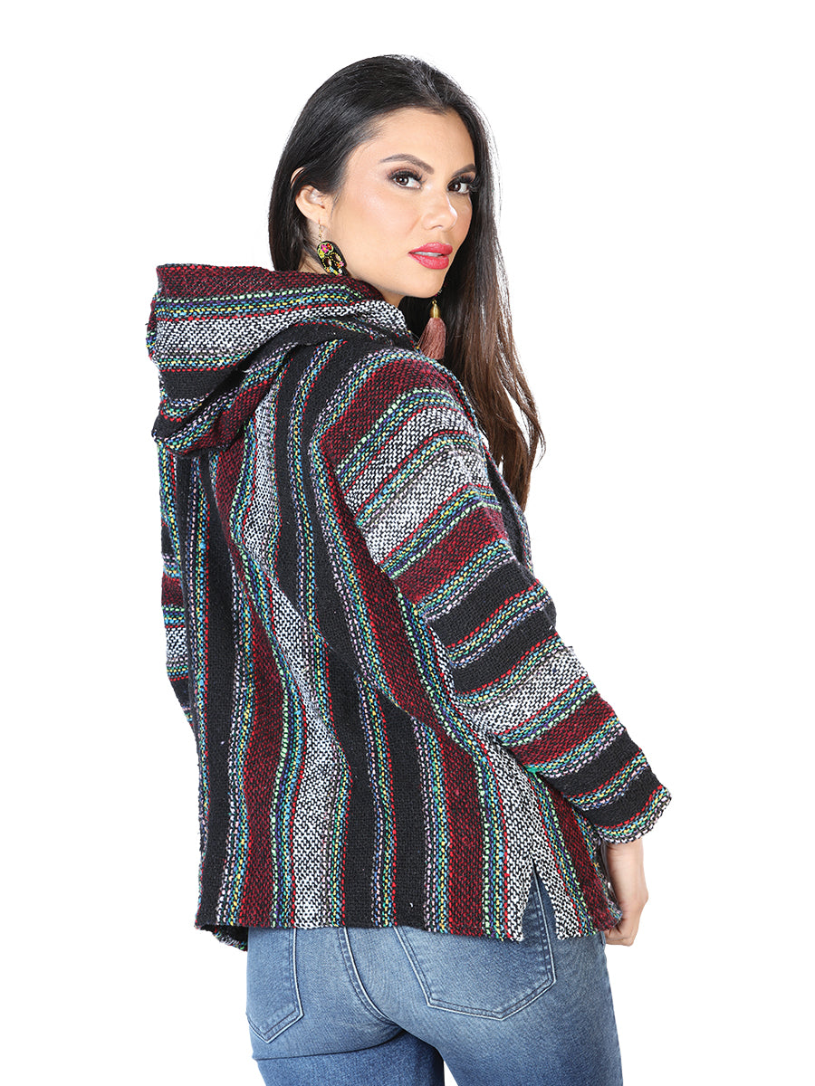 Sweatshirt Artisanal Jerga 100% Acrylan Multicolor 603852