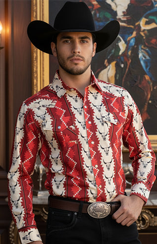 Men's Snap Button Shirt
