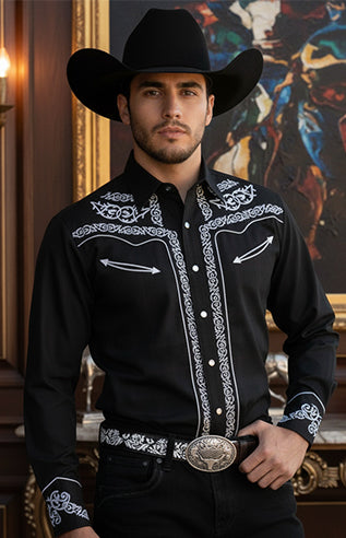 Men's Embroidered Shirt