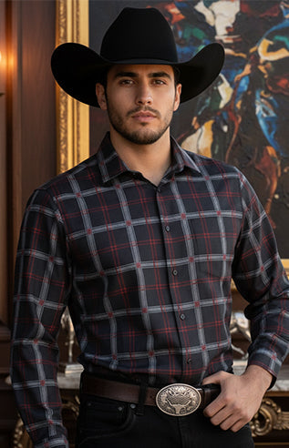Men's Western Dress Shirt