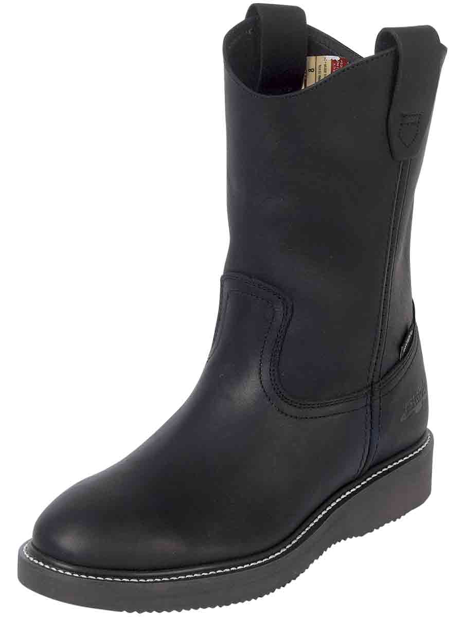 Bota de trabajo para hombre Establo Grasso de cuero

 - Negro 312