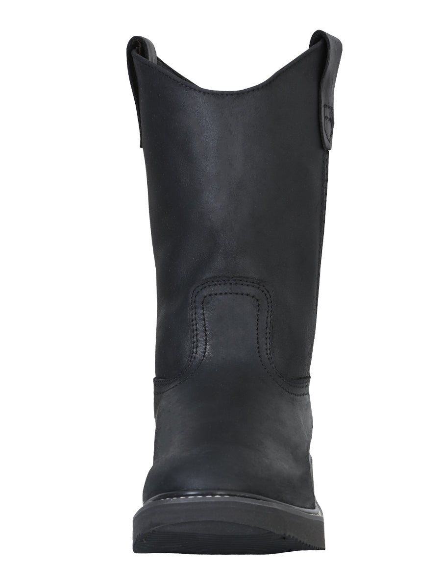 Bota de trabajo para hombre Establo Grasso de cuero

 - Negro 312