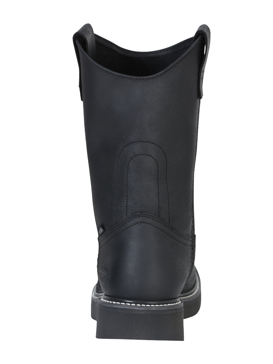 Bota de trabajo para hombre Establo Grasso de cuero

 - Negro 312