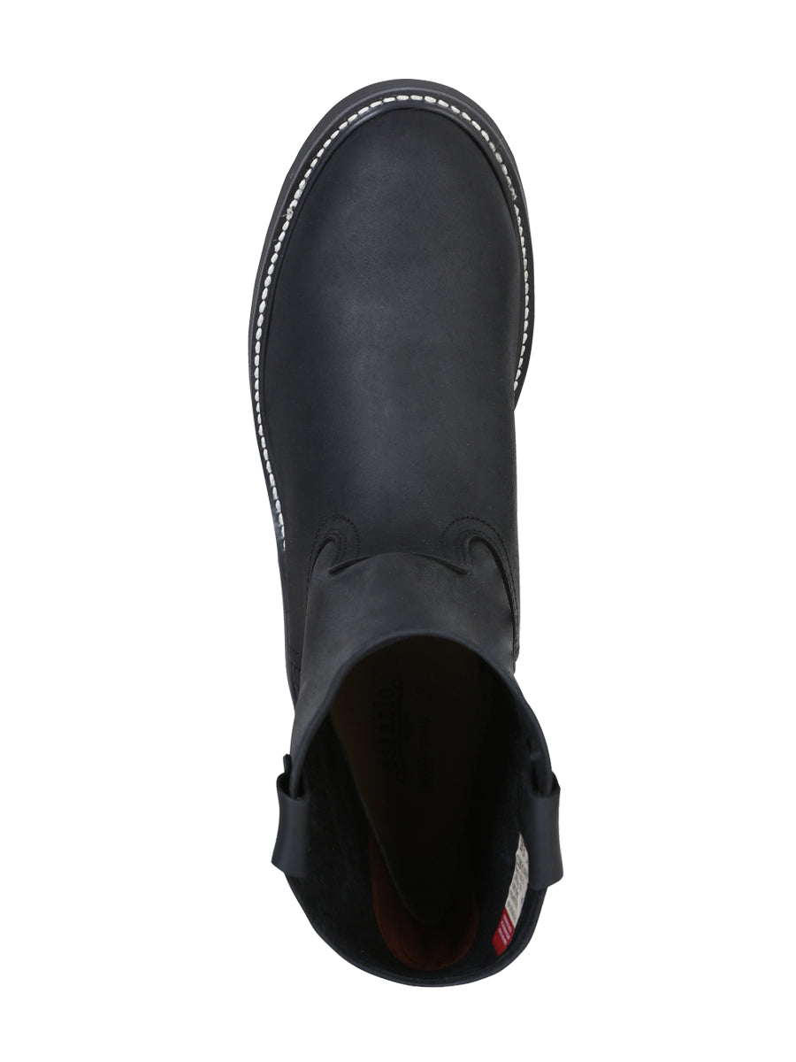 Bota de trabajo para hombre Establo Grasso de cuero

 - Negro 312