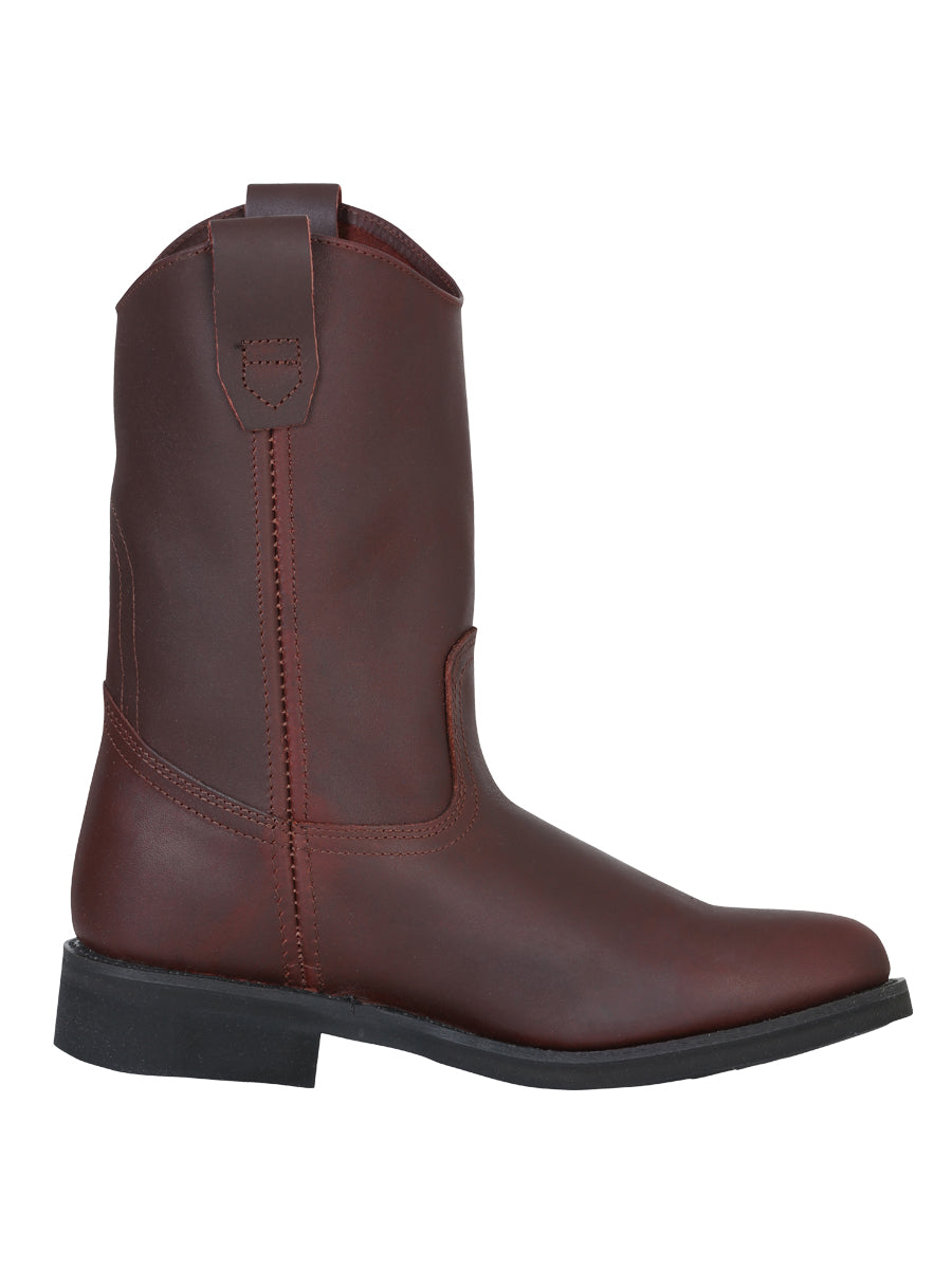 Bota de trabajo Establo para hombre - Piel Grasso - Shedron 316