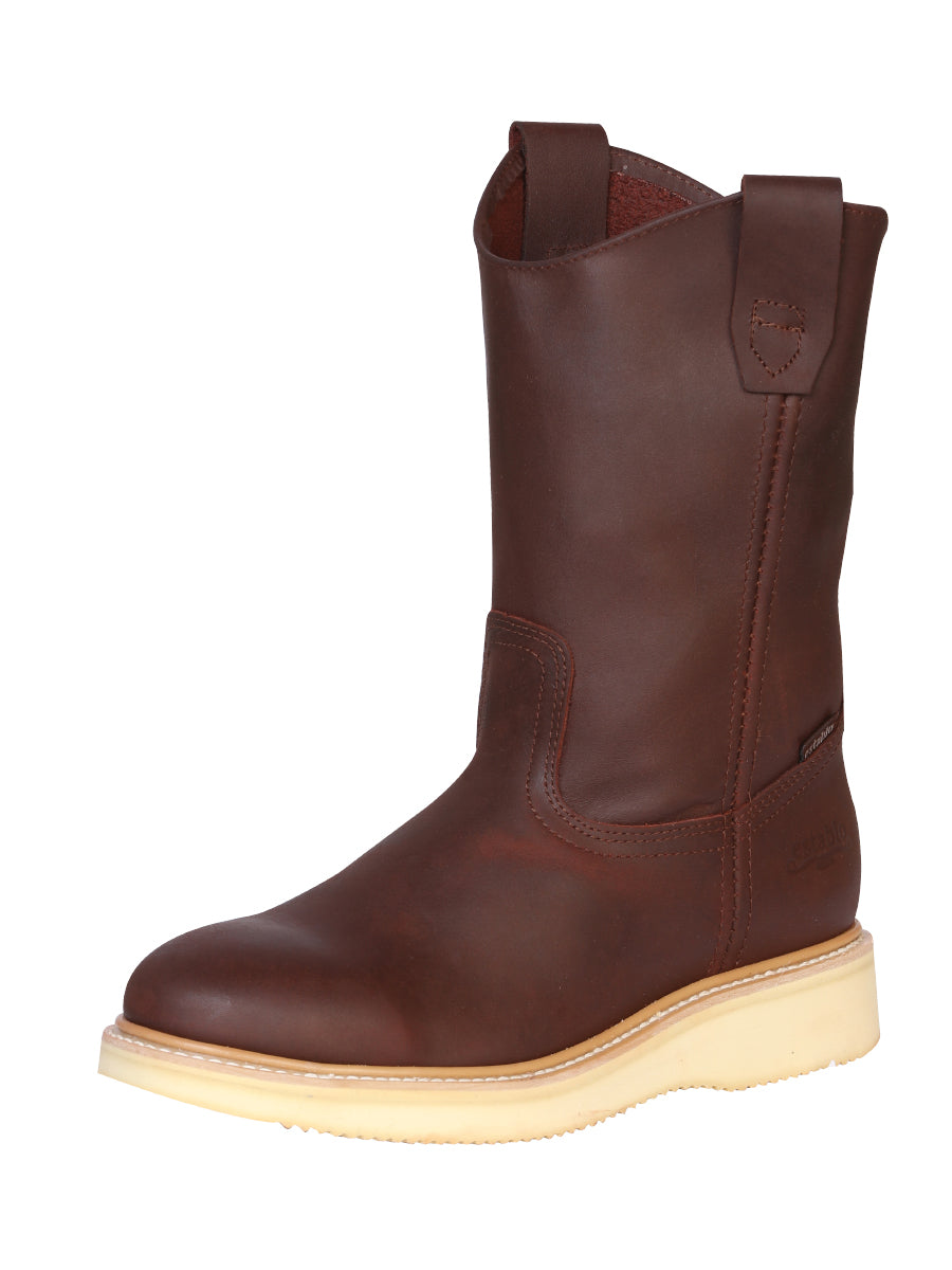 Bota de trabajo para hombre Establo Grasso de cuero

 - Shedron 318