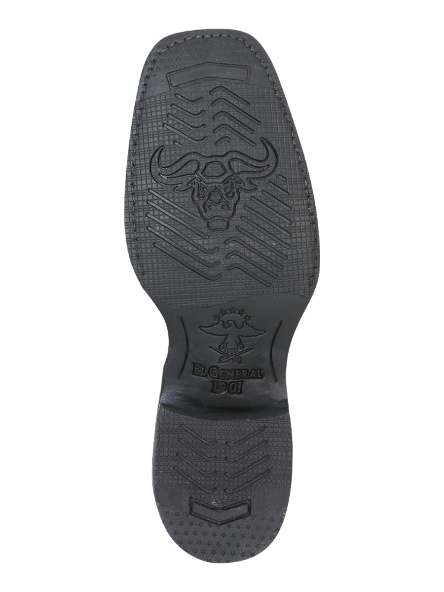 Bota El General Rodeo - Negro Intenso 33305
