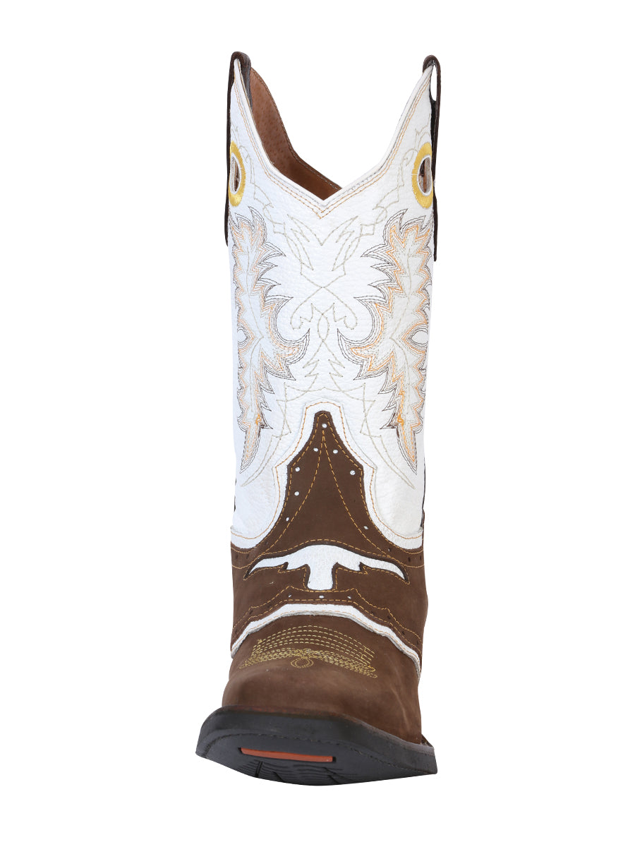 Bota El General Rodeo - Crazy Nobuck Marrón Oscuro 33313