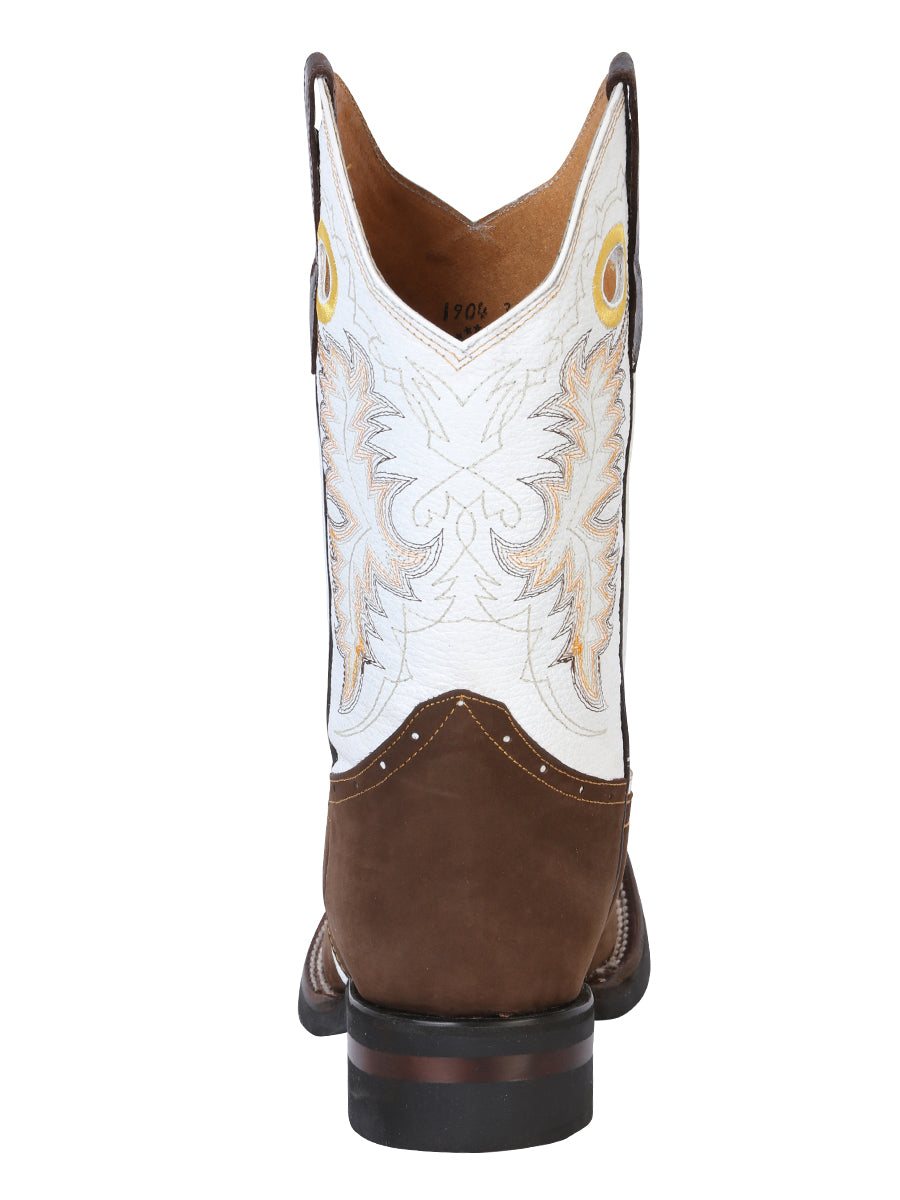 Bota El General Rodeo - Crazy Nobuck Marrón Oscuro 33313