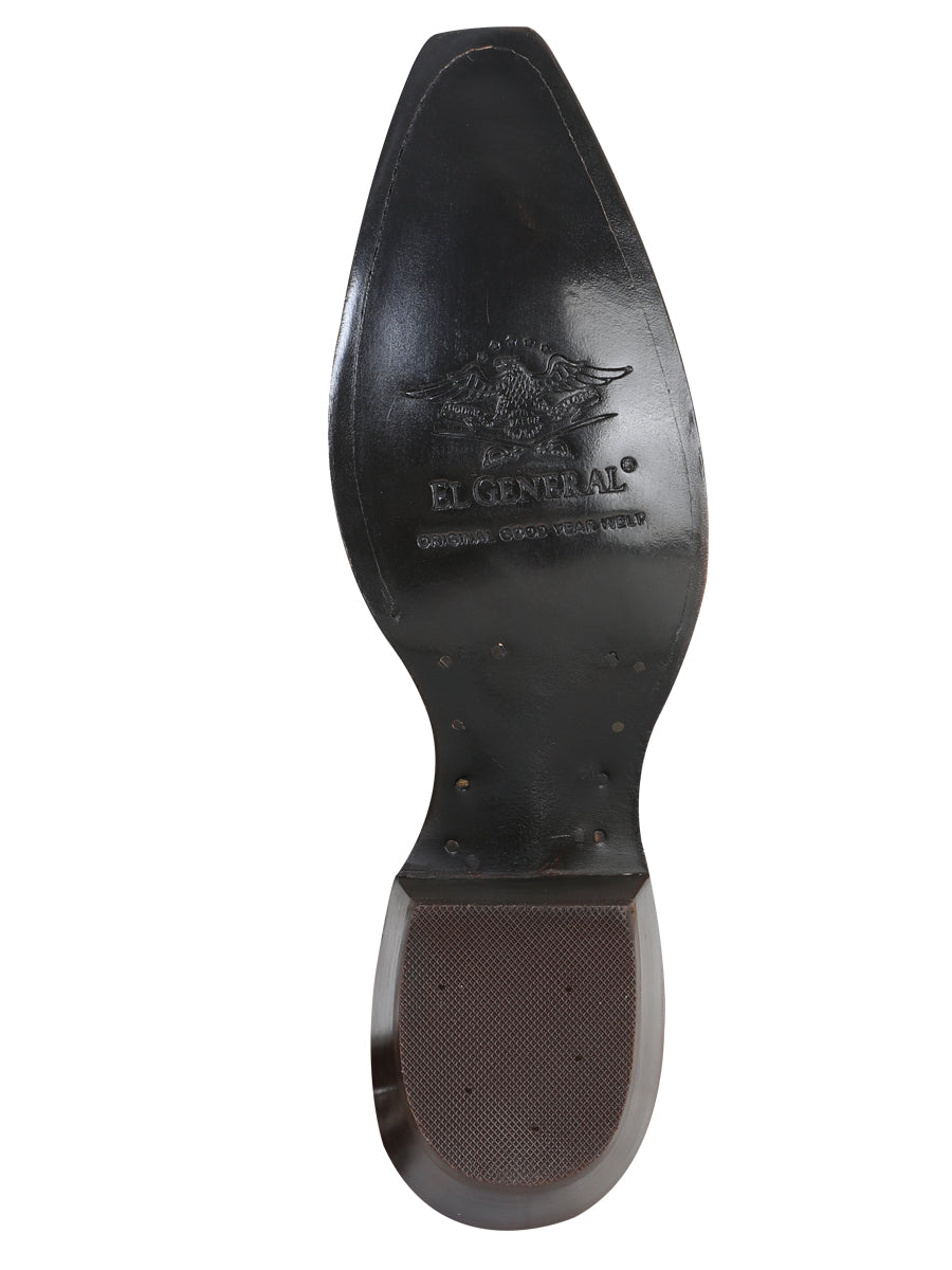 Bota vaquera El General Edición Limitada - Nobuck Camel 34513