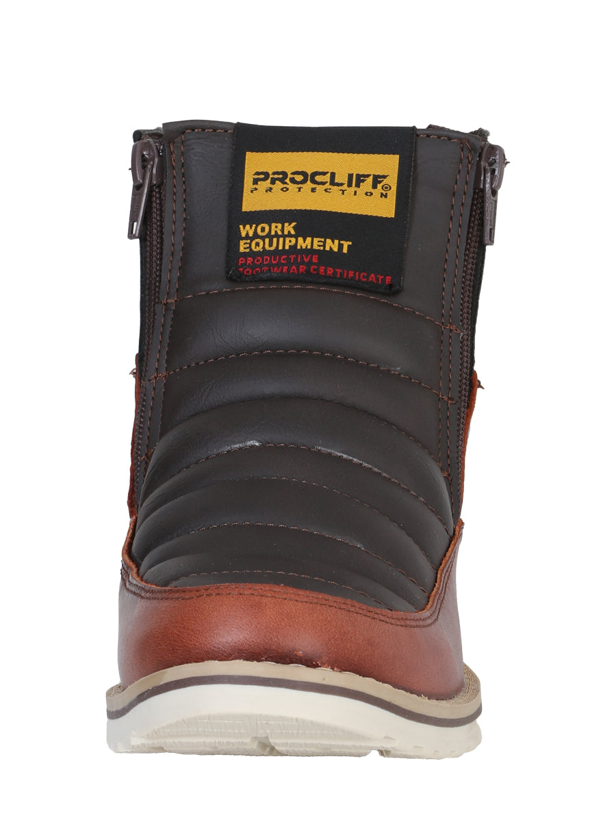 Bota de trabajo Procliff Pull Up - Vino 35205