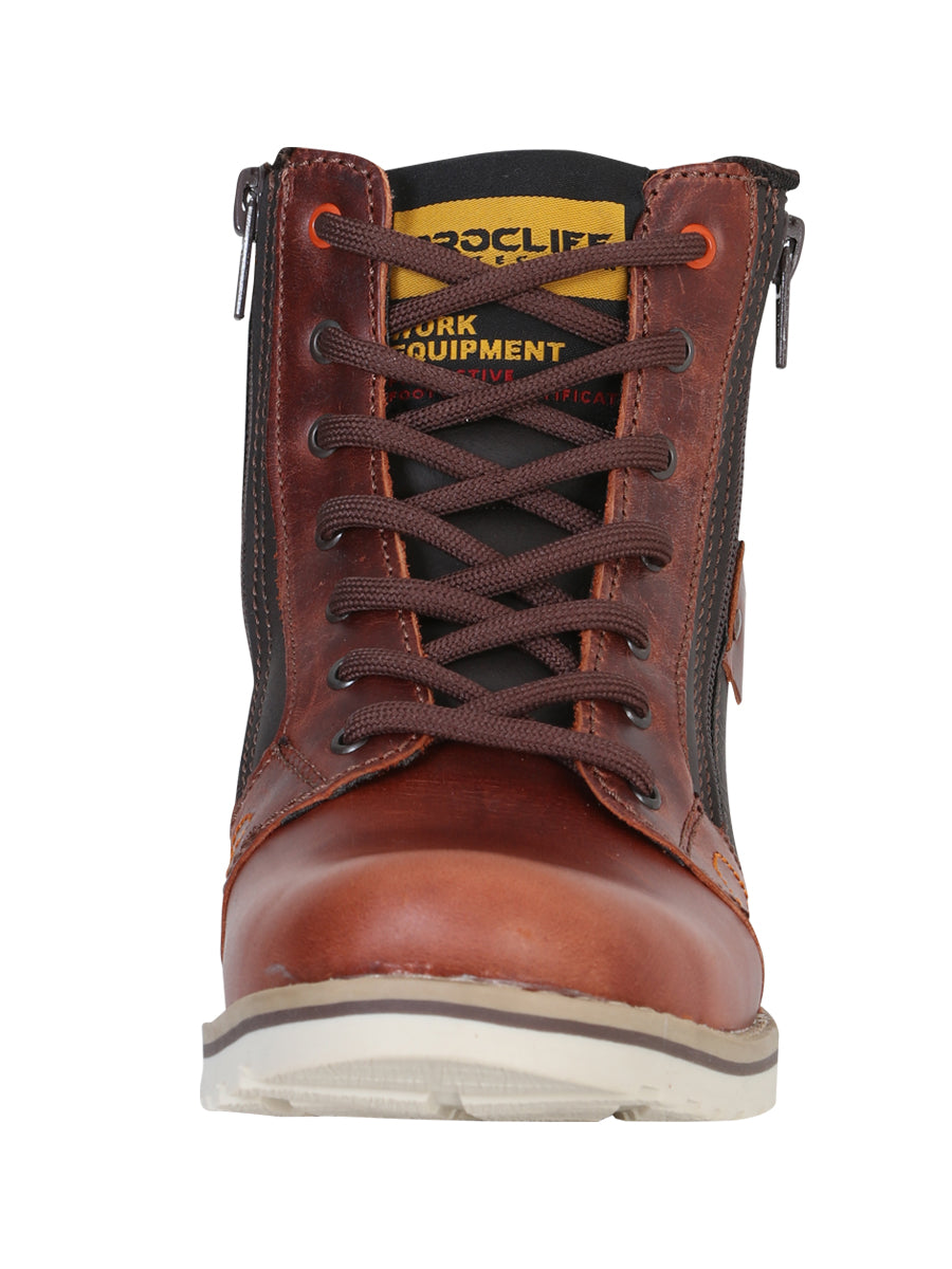 Bota de trabajo Procliff Protection Pull Up - Vino 35209