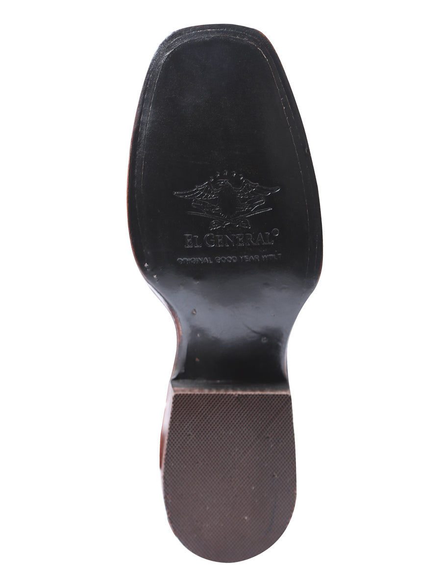 Bota Rodeo para Mujer El General - Nobuck Melocotón 42979