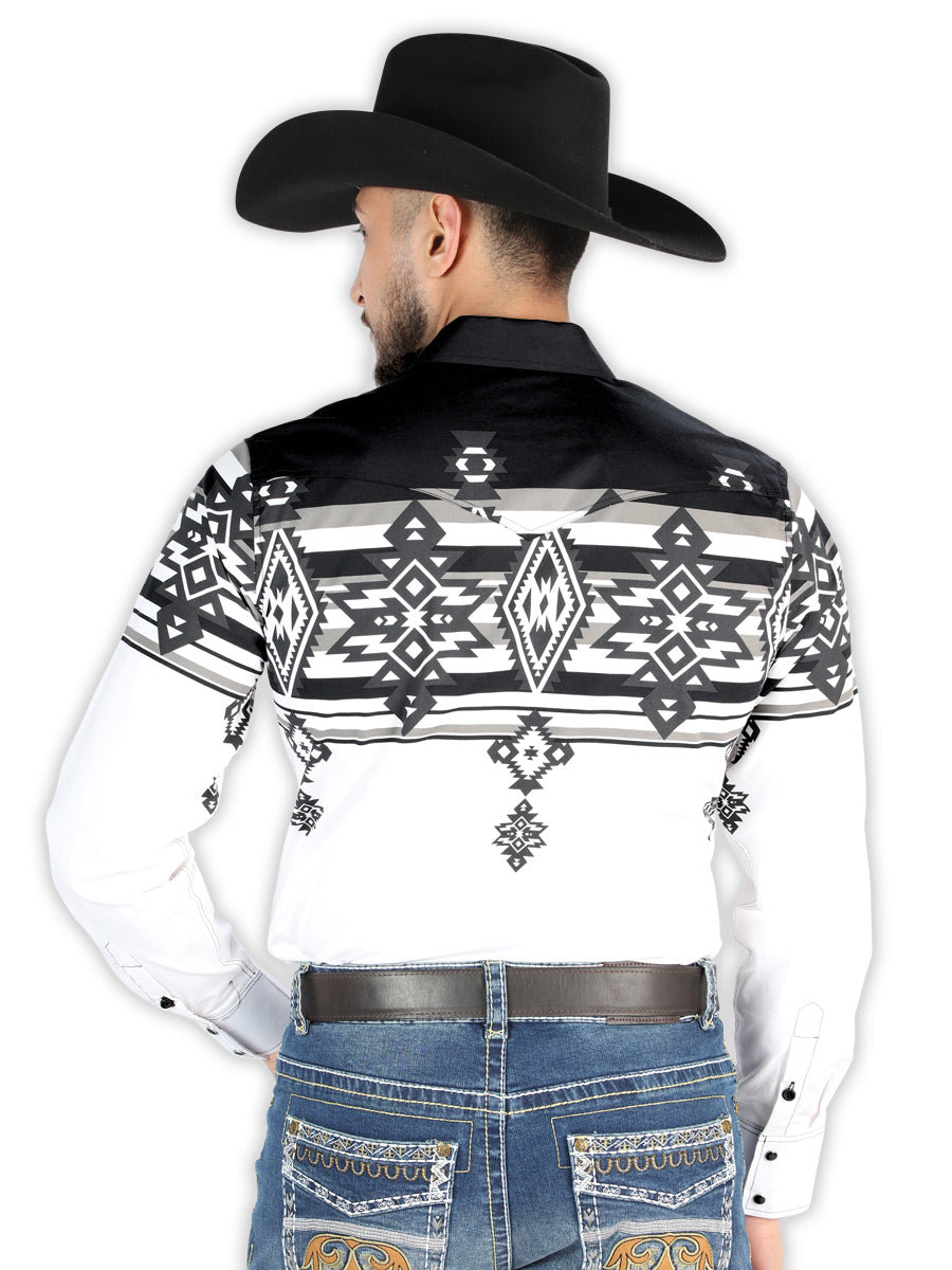 El General - Camisa informal de manga larga - Negra 44496