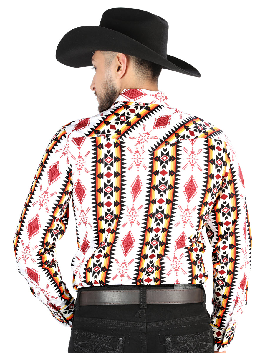 El General - Camisa informal de manga larga - Blanca 44502