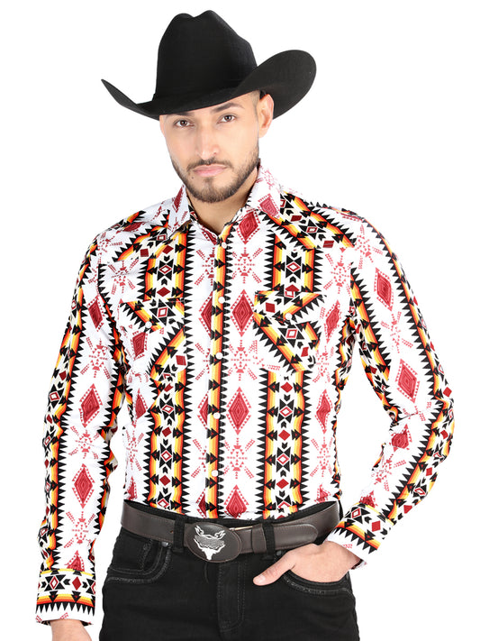 El General - Camisa informal de manga larga - Blanca 44502