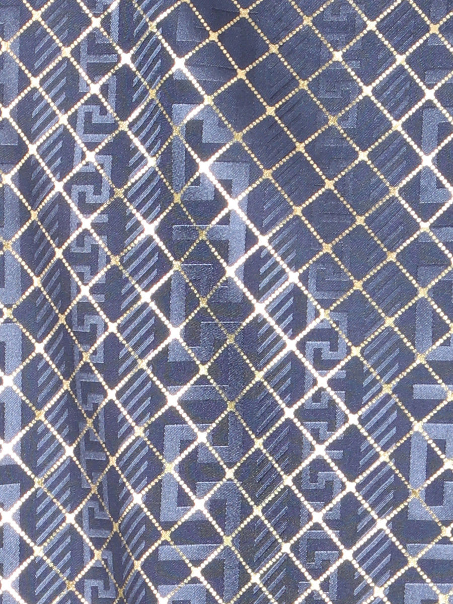 Camisa casual de manga larga color azul marino El General 44551