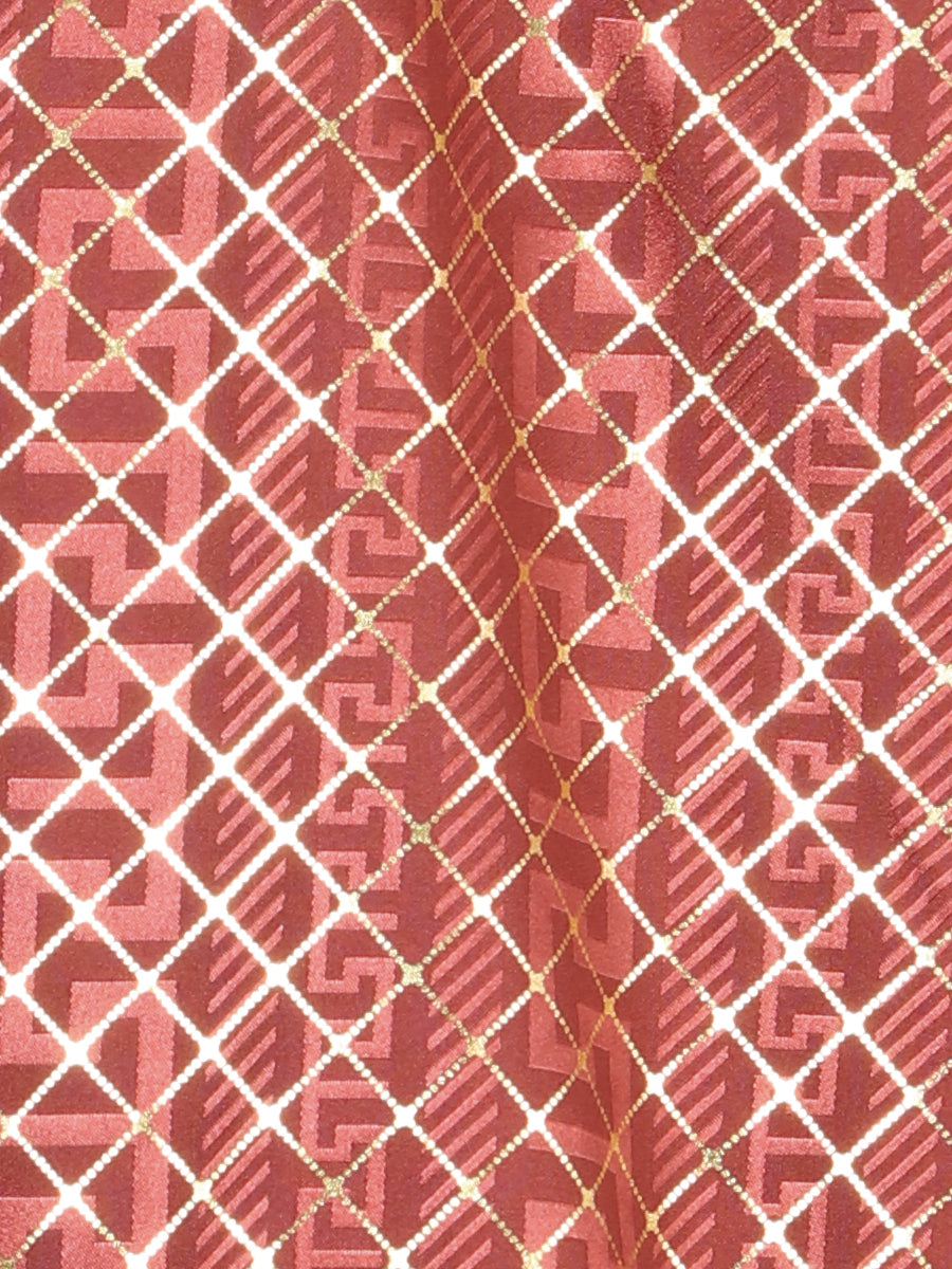 Camisa casual de manga larga El General Burgundy 44552