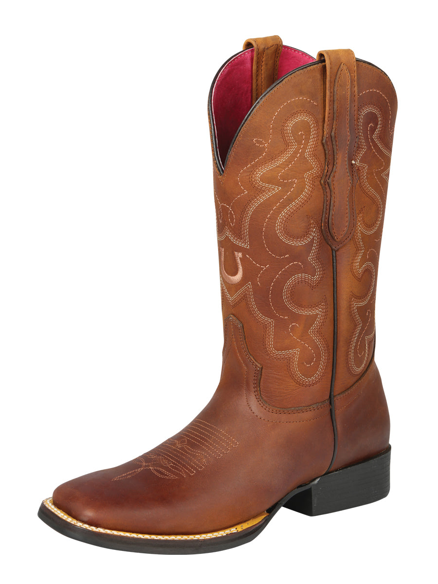 Bota Vaquera Rodeo El General - Kansas Brick 44650