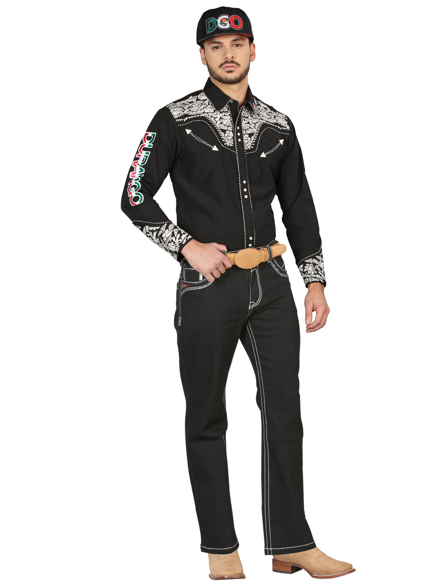 Vaqueros Centenario Bootcut Denim - Negros 44964