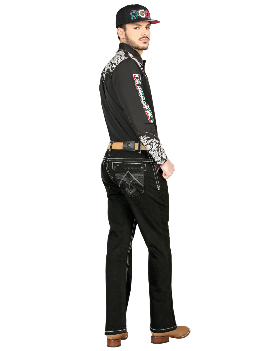 Vaqueros Centenario Bootcut Denim - Negros 44964