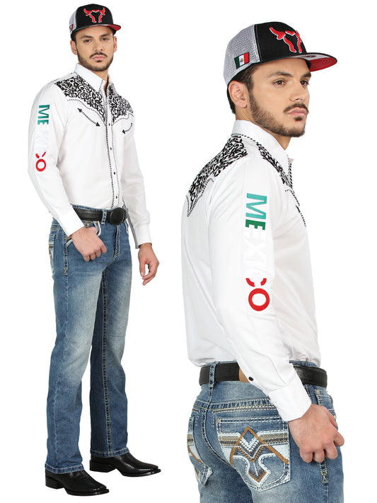 Vaqueros Centenario Bootcut Denim - Azul Medio 44965