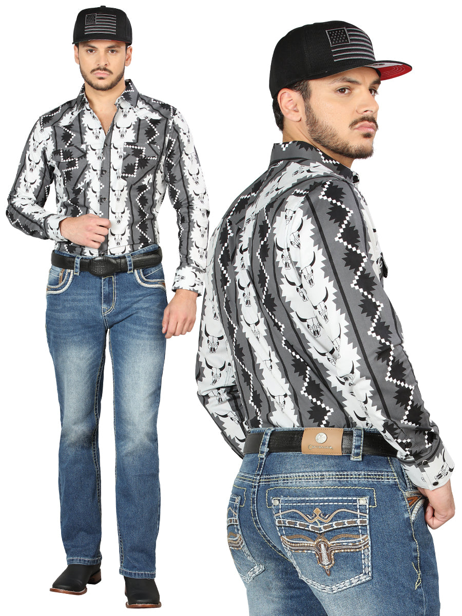 Pantalones vaqueros Centenario Bootcut - Azul medio 44971