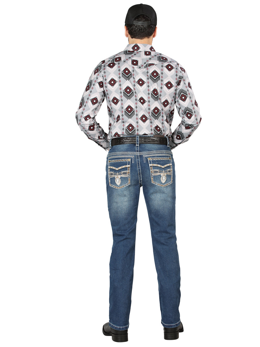 Vaqueros Centenario Bootcut Denim - Azul oscuro 44974