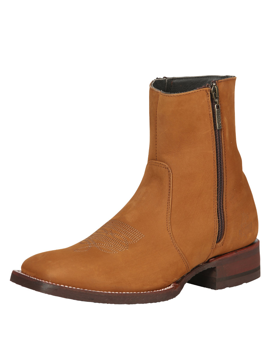 El Canelo Men’s Ankle Boots - Nobuck Taupe

 45212