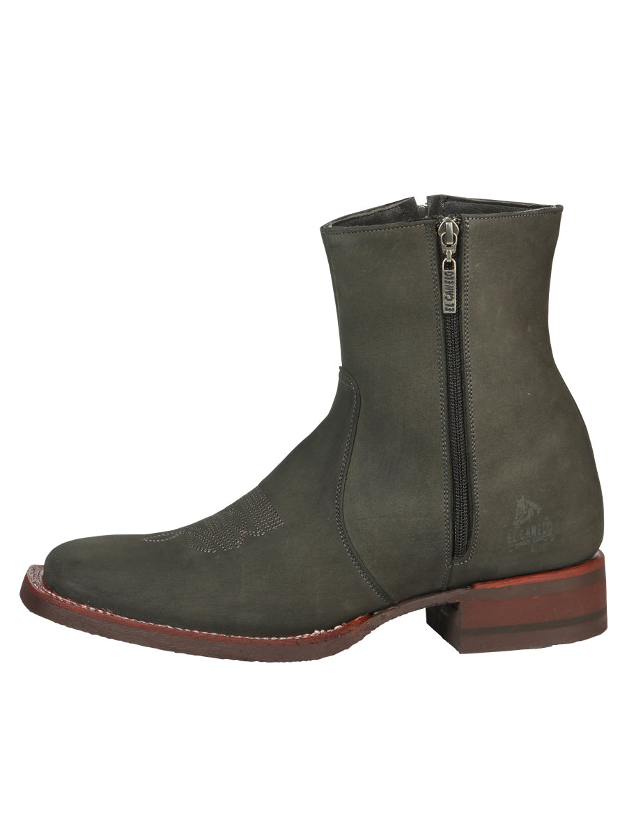 El Canelo Men’s Ankle Boots - Nobuck Gray

 45213