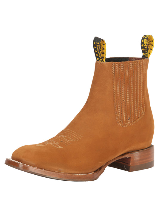 Botines de hombre El General - Nobuck Oro Viejo 45337