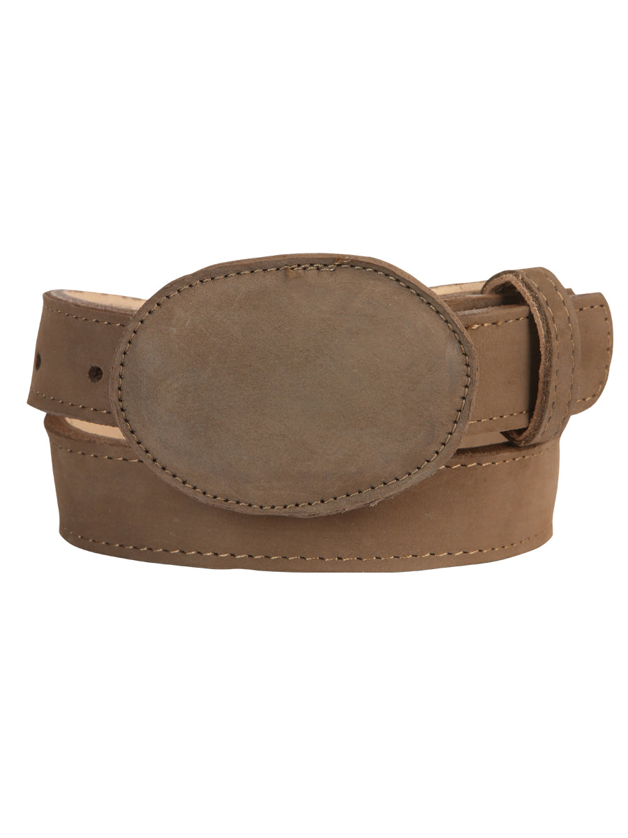 Cinturón vaquero infantil - El General Nobuck Topo 45442