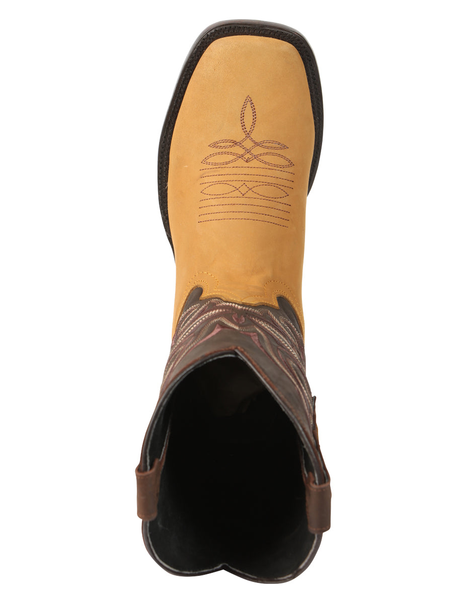 Botas de Rodeo para Hombre El General - Papaya 45526