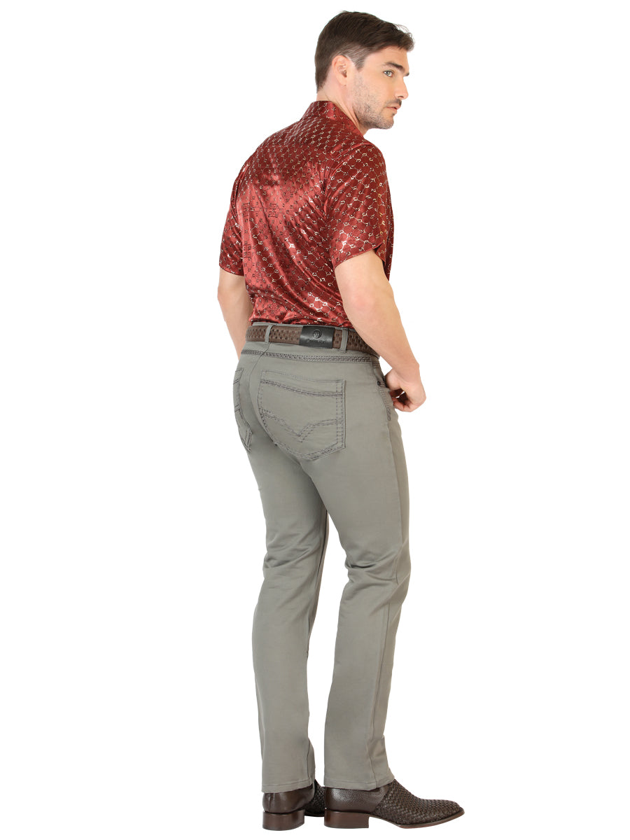 Pantalones vaqueros Centenario Slim Fit - Gris 45541