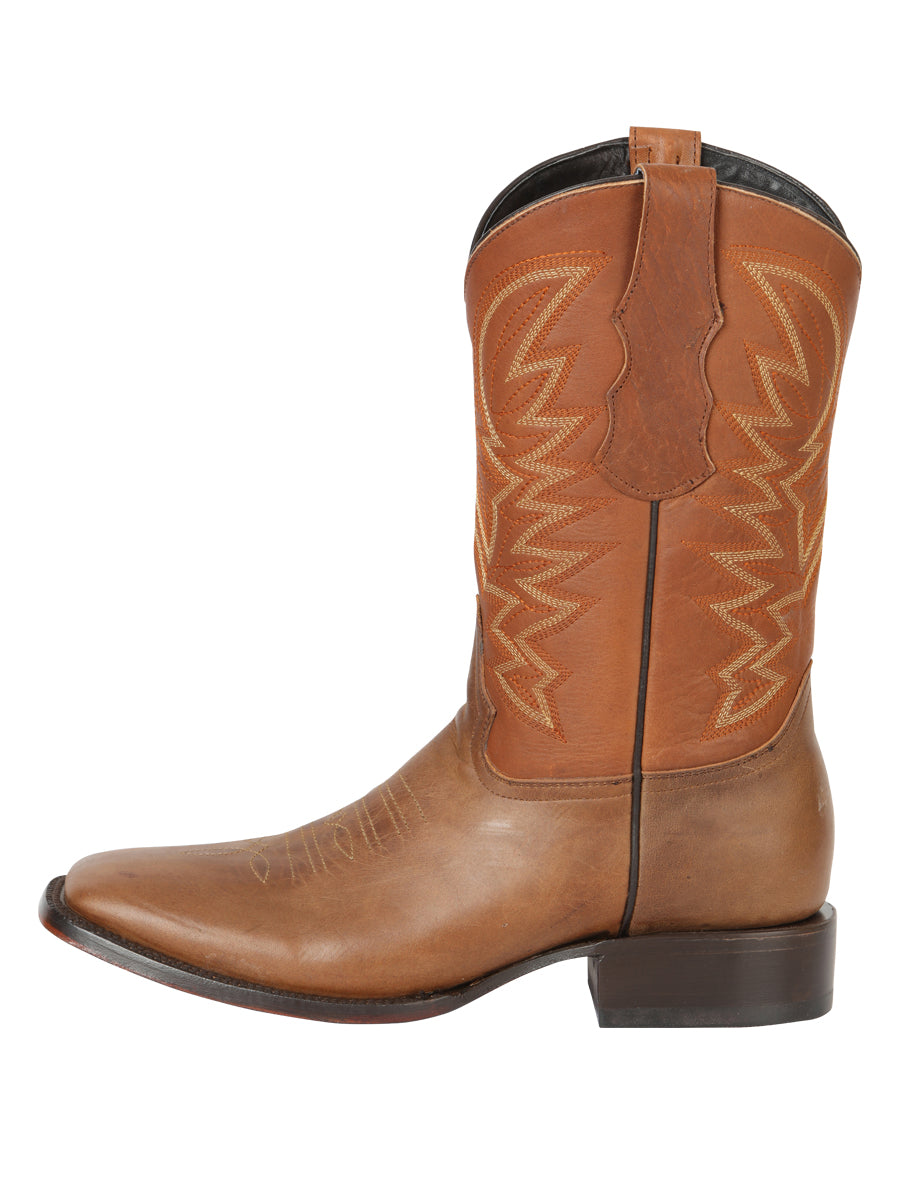 Botas de rodeo para hombre El General - Marrón 45580
