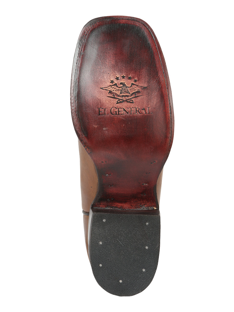 Botas de rodeo para hombre El General - Marrón 45580
