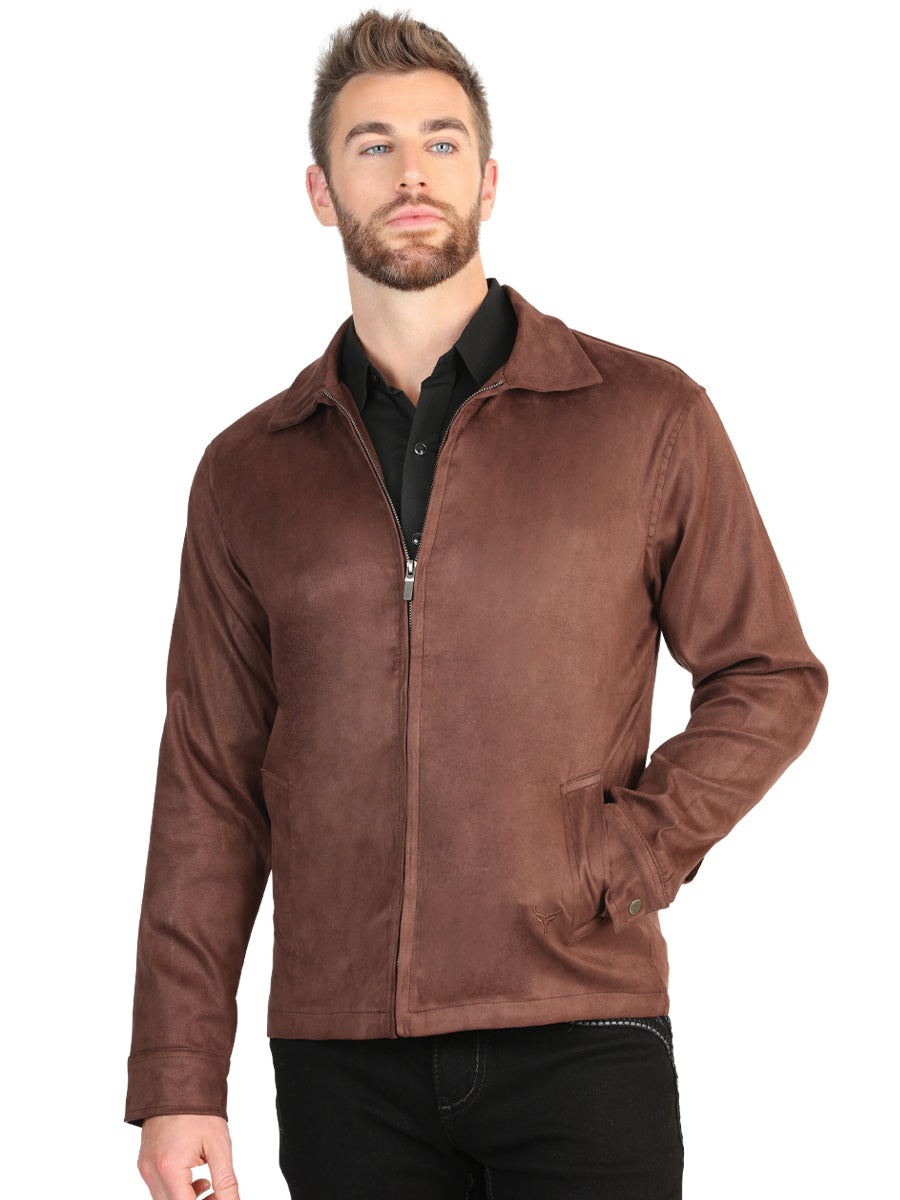Chaqueta de ante para hombre El General - Marrón
 45649