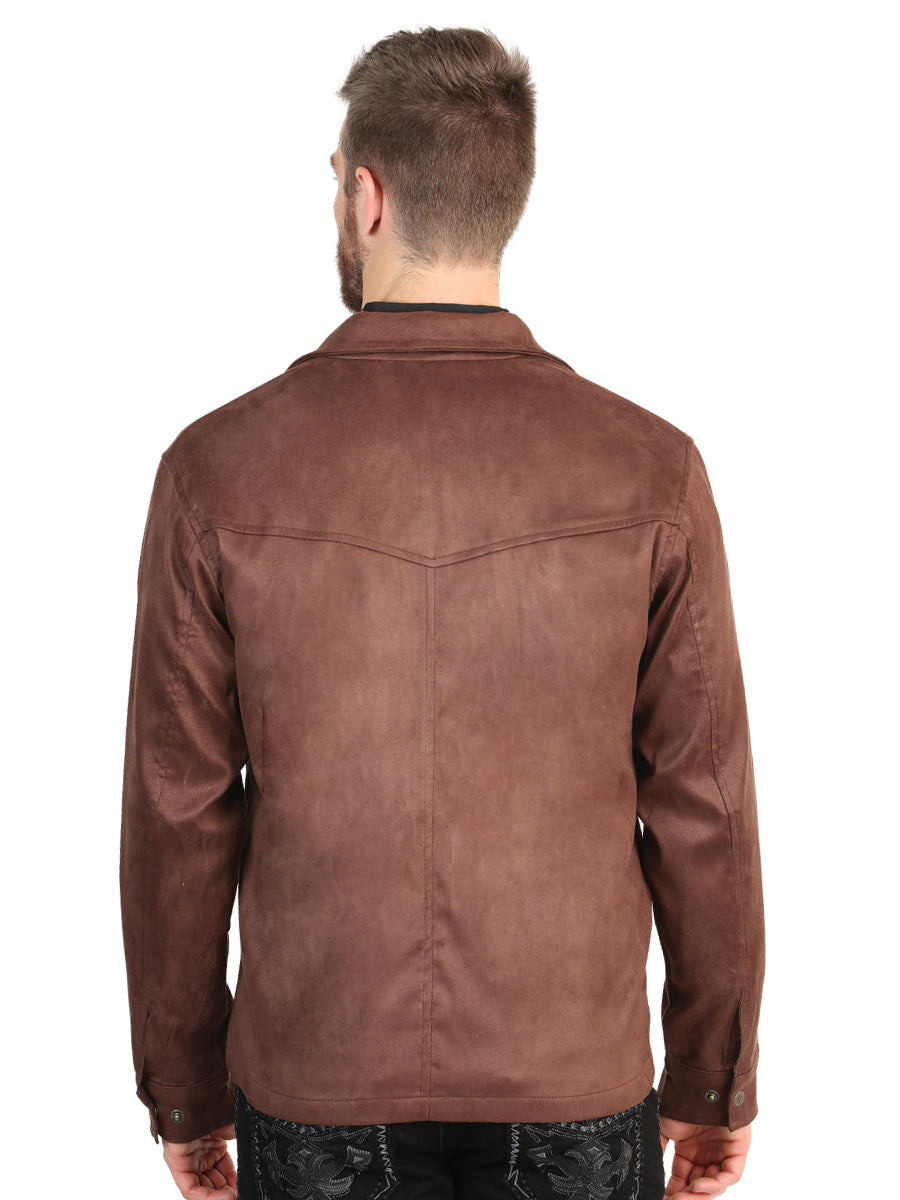 Chaqueta de ante para hombre El General - Marrón
 45649
