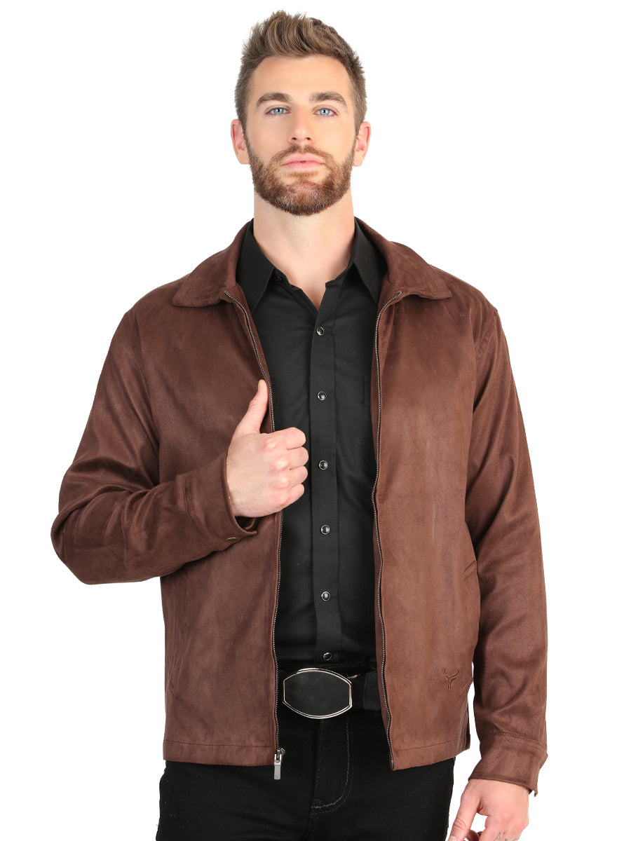 Chaqueta de ante para hombre El General - Marrón
 45649