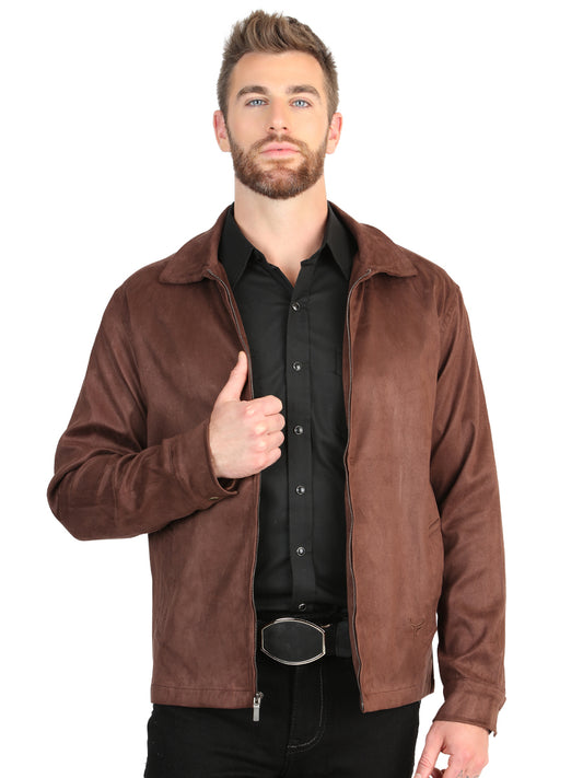 Chaqueta de ante para hombre El General - Marrón
 45649