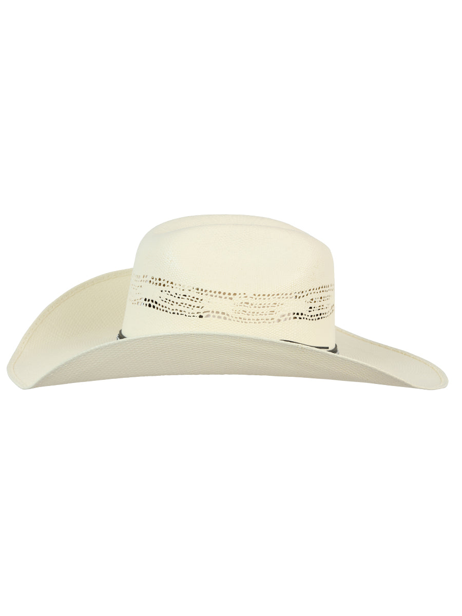 Sombrero vaquero de paja El General 20X Palm para hombre - Bangora Toro 45763